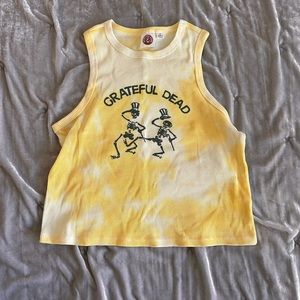 Cropped Grateful Dead tank